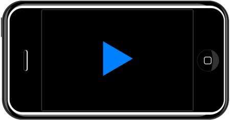 iPhone com a marca do Globo Vídeos