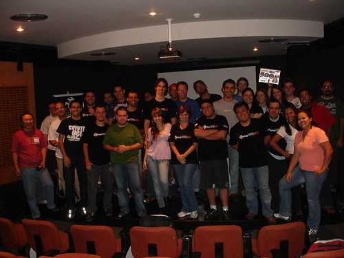 Galera toda do BlogCamp MG reunida