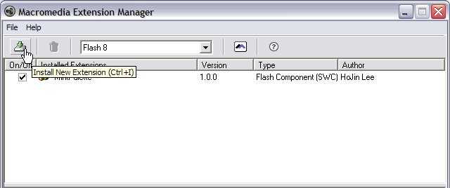 Install New Extension
